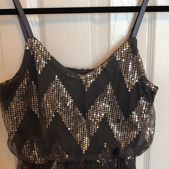 Bailey Blue Sequin Dress - Picture 2 of 7